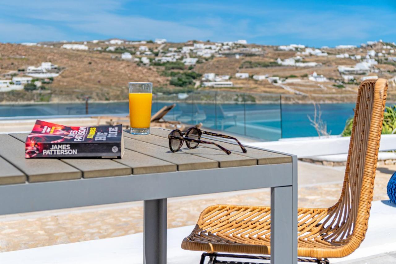 Ferienwohnung Corfos Blue Mykonos Ornos  Exterior foto
