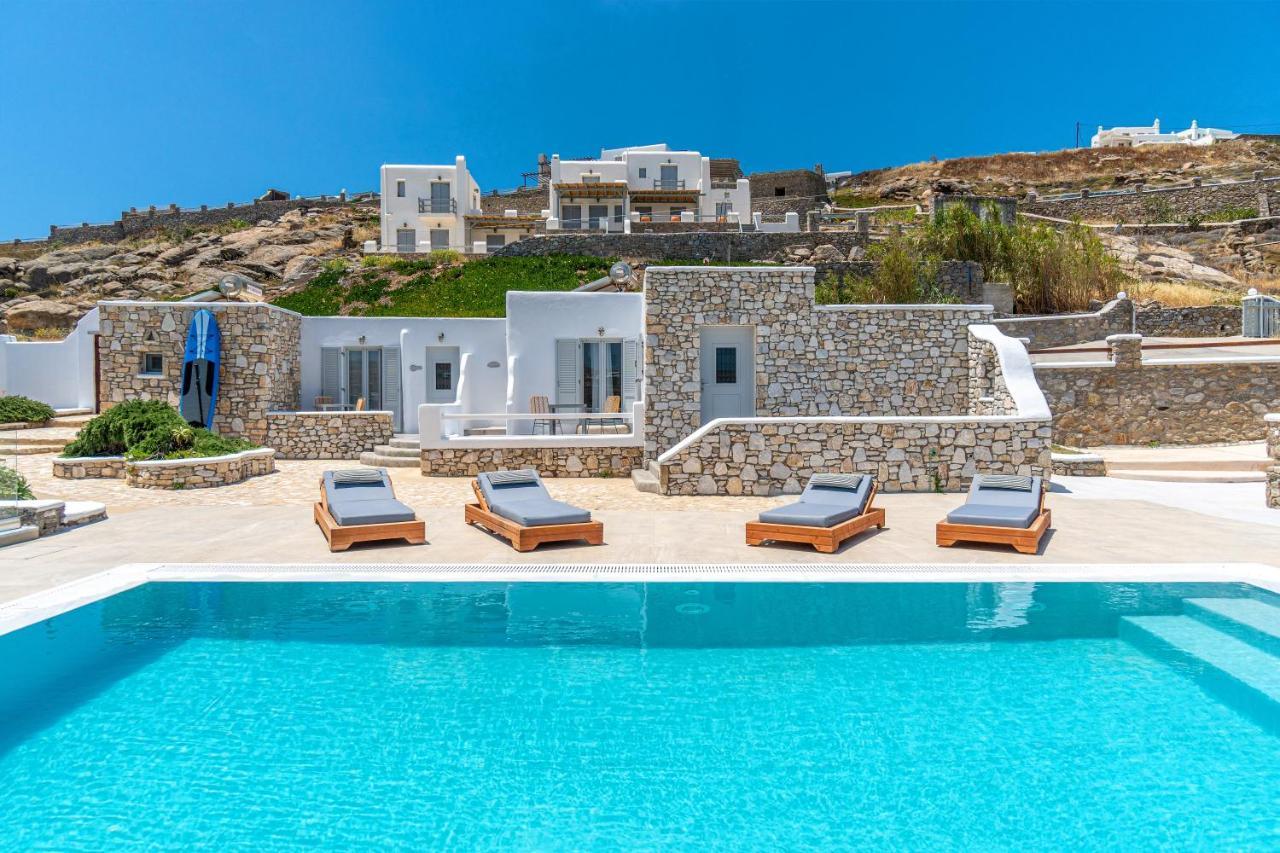 Ferienwohnung Corfos Blue Mykonos Ornos  Exterior foto